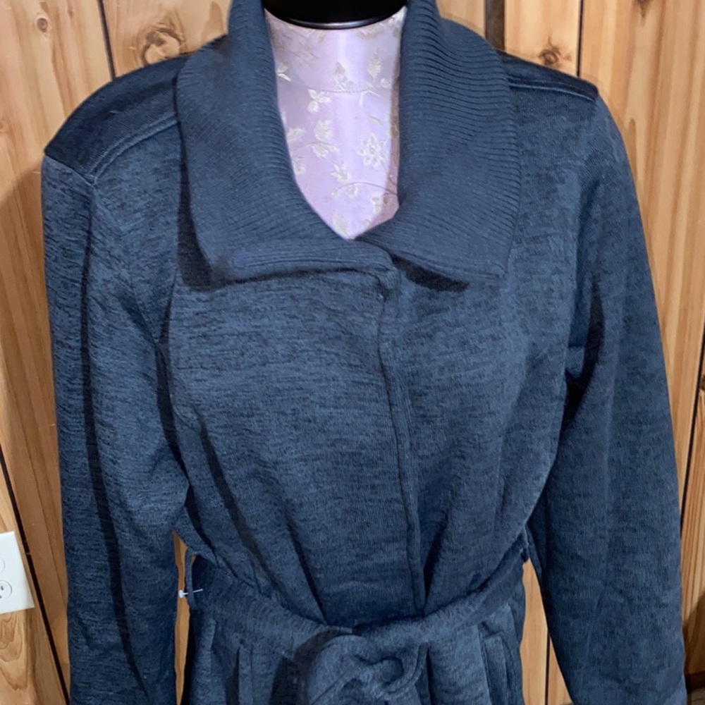 Market & Spruce Kimber Rib Knit Fleece Jacket